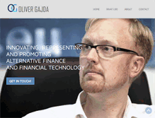 Tablet Screenshot of olivergajda.com